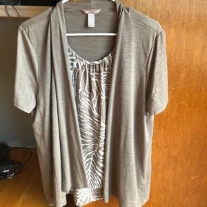 White Stag shirt sleeve top